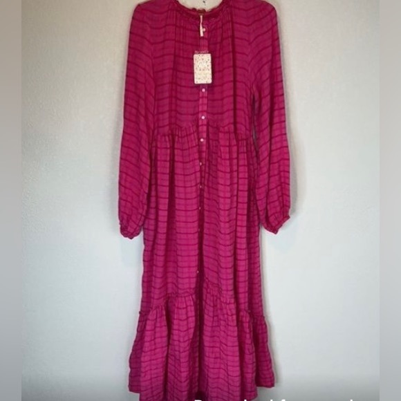 NWT Free People Edie Maxi Dress Viola Small - Picture 2 of 12